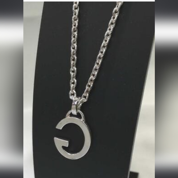 -SALE ☀️🔆💥 GUCCI LUXURY NECKLACE ✨️ 16 inch Sterling Silver - Picture 2 of 5